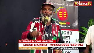 MICAH MARITIM LIVE:  NENYON TV LIVE BAND:  WITH MZUNGU MWAFRIKA