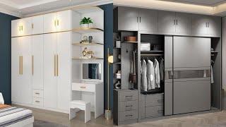 Stylish Wardrobe Design Catalogue Ideas 2025 | Sliding Wooden Cupboard Designs For Bedroom Interiors