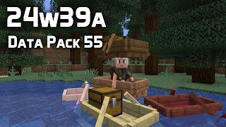 News in Data Pack Version 55 (24w39a) - New Locks!