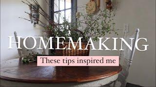 SMALL THINGS THAT MAKE A BIG DIFFERENCE / HOMEMAKING HOMEMAKER / These things made a big difference