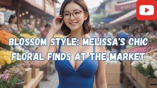 Blossom Style: Melissa's Chic Floral Finds at the Market [AI Lookbook 4K]