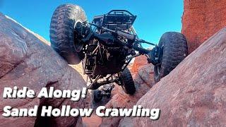 Ride Along! Arrowhead + Broken Arrow Trail in Sand Hollow! Portal Rear Steer Buggy Rock Crawling