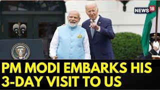 PM Modi News | PM Modi Visit To US News | PM Modi's First Visit To US In His Third Term | News18