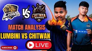 Lumbini Lions vs Chitwan Rhinos | NPL 2024 Live Match | Full Analysis & Live Score