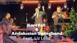 Kari Fall ja Andalusian Swingband feat  Liz Leila 15 12 2024 Ravintola Kukko