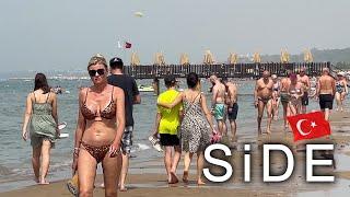 SIDE HEUTE. Strand. Meer. Aktuelles Wetter in Side Türkei 30 Mai 2024 #antalya #side #sideturkey