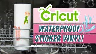 Is Cricut Waterproof Sticker Vinyl TRULY Waterproof? Watch & Find Out!