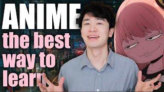 The best way to learn Japanese through anime