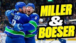 Boeser & Miller's Most Beautiful Plays Of The 2023-24 NHL Season