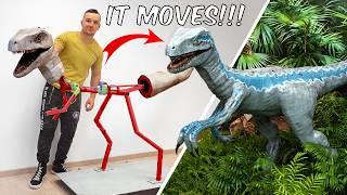 Homemade ROBOTIC VELOCIRAPTOR [ Blue ] - Jurassic World Dominion