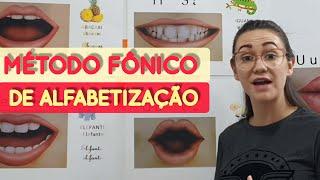 MÉTODO FÔNICO DE ALFABETIZAÇÃO