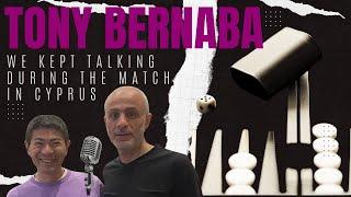 Tony Bernaba : We kept talking during the match.