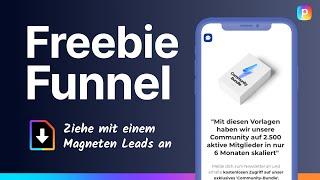 Freebie-Funnel: So nutzt du einen Lead Magneten, um Kontakte zu konvertieren! Conversion-Hacks