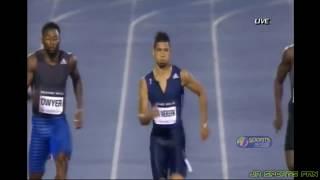 Wayde Van Niekerk runs 19 84s personal best in Mens 200m - Racers Grand Prix 2017