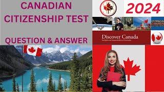 Practice Question & Answer /// Canadian Citizenship Test\\\  2024 |||