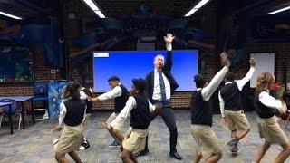 Ron Clark Academy dancing teacher busting all the right moves