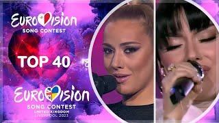 MESC 2023 Top 40 | Eurovision 2023 Malta 