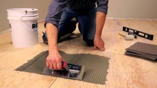 How To Lay Floor Tiles | RONA