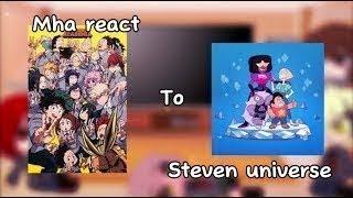 Mha react to future Steven universe songs//part 7/9//short video