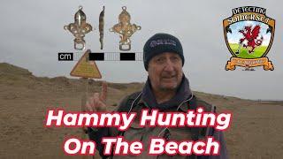 Hunting For Hammered Coins On The Beach #metaldetecting #treasurehunting #beach