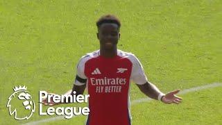 Bukayo Saka drills Arsenal 2-0 in front of Wolves | Premier League | NBC Sports