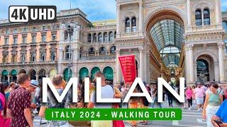 MILAN Walking Tour 4K  ITALY 2024 Milano Walk (▶129 min)