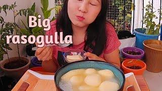 Big size rasgulla | Soft, spongy and melt in the mouth rasgulla | Shangnairan