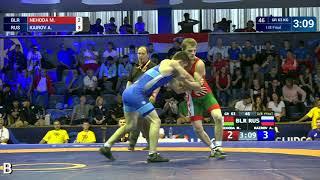 1/8 GR - 63 kg: M. NEHODA (BLR) v. A. KAIROV (RUS)