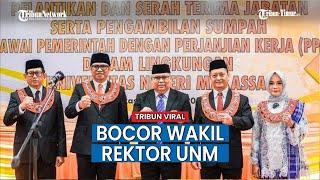 Wakil Rektor UNM Bocor, Hanya Prof Ichsan Ali Bertahan