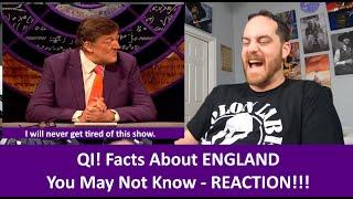 American Reacts to QI FACTS ABOUT ENGLAND... You MAY NOT KNOW With Stephen Fry REACTION