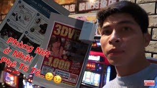 VLOG | Cuộc Sống Nhật Bản : Ngủ Qua Đêm tại Quán internet ở Nhật Phê Không Tưởng