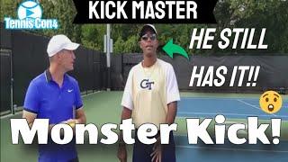 Sick Kick Serve Lesson with Legendary Coach and Former US Open Quarterfinalist