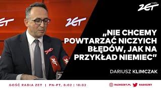 Dariusz Klimczak w Radiu ZET: Rząd przyjął strategię migracyjną | Gość Radia ZET