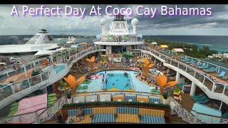 A Perfect Day in Coco Cay Island Bahamas: Odyssey of the sea by Royal Caribbean Cruise Ship