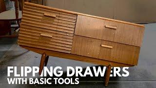 DIY Drawers Makeover - Basic Tools For a Profitable Furniture Flip