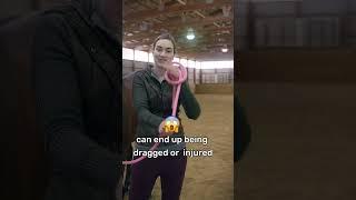 Safety Tip When Leading A Horse