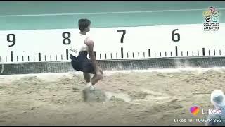 usaid Khan long jumper pratapgarh #sports #reels# Indian boy# likeandsubscribe # my youtube channel