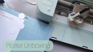 PLOTTER UNBOXING | CRICUT EXPLORE AIR 2 | erster Blick & erste Plotterversuche