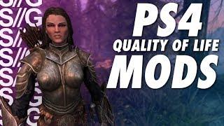 Best Skyrim Quality of Life Mods for PS4! 2020!