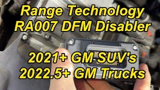 [HOW TO] Install Range RA007 DFM Disabler on a 2021 GMC Yukon (5.3/6.2 Sim. Tahoe/Suburban/Escalade)