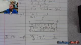 Converting Customary Units of Capacity