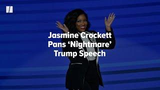 Jasmine Crockett Pans ‘Nightmare’ Trump Speech