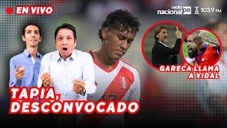 PERÚ VS CHILE: GARECA CONVOCA A ARTURO VIDAL ¡TAPIA DESCONVOCADO! llega MURRUGARRA #NACIONALDEPORTES