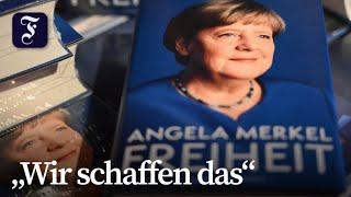 Merkels Buch „Freiheit“" stößt auf großes Interesse