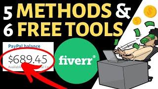 5 ways to Make Money on Fiverr in 2020 with NO SKILL (with 6 FREE TOOLS)