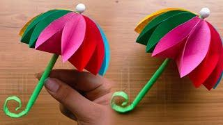 How To Make a Paper Umbrella That Open And Close // Origami Umbrella // mini paper Umbrella