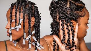 Super-Defined 3 Strand Twist Out Tutorial for Natural Hair | Step-By-Step