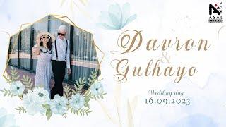 Davronbek + Gulhayo (Wedding Day) (Olmos To'yxonasi 16.09.2023