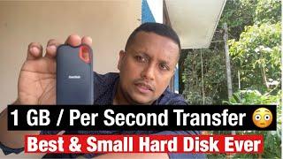 San Disk SSD Hard Disk | 1 GB Per Second | My UserReview | Small Hard Disk Ever | Genuine Reporter