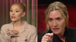 Kate Winslet, Ariana Grande Tear Up Talking Body Shaming